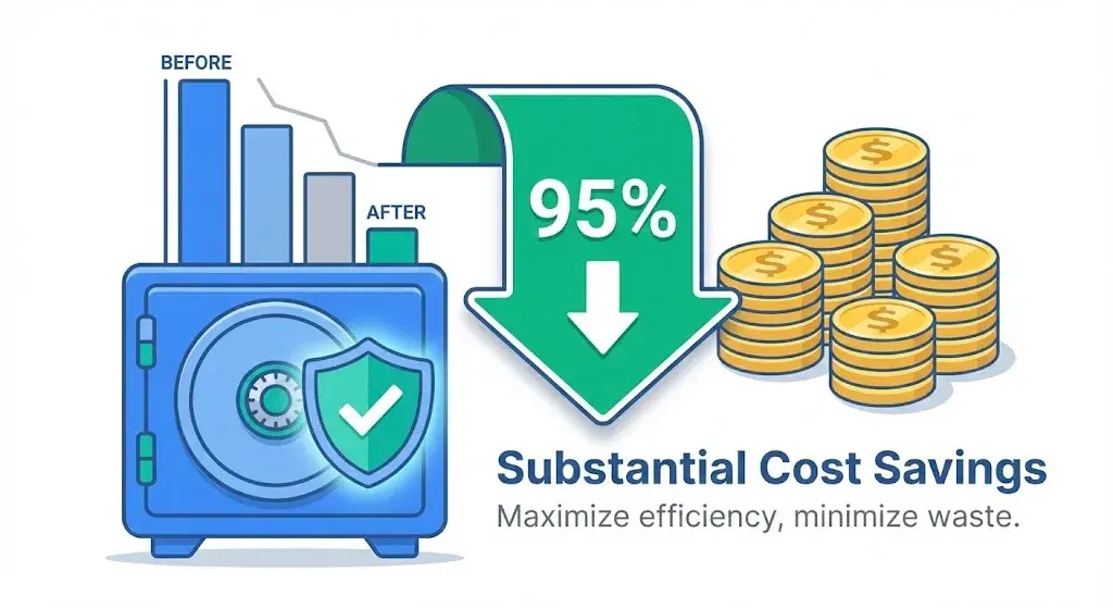 Substantial Cost Savings benefit illustration