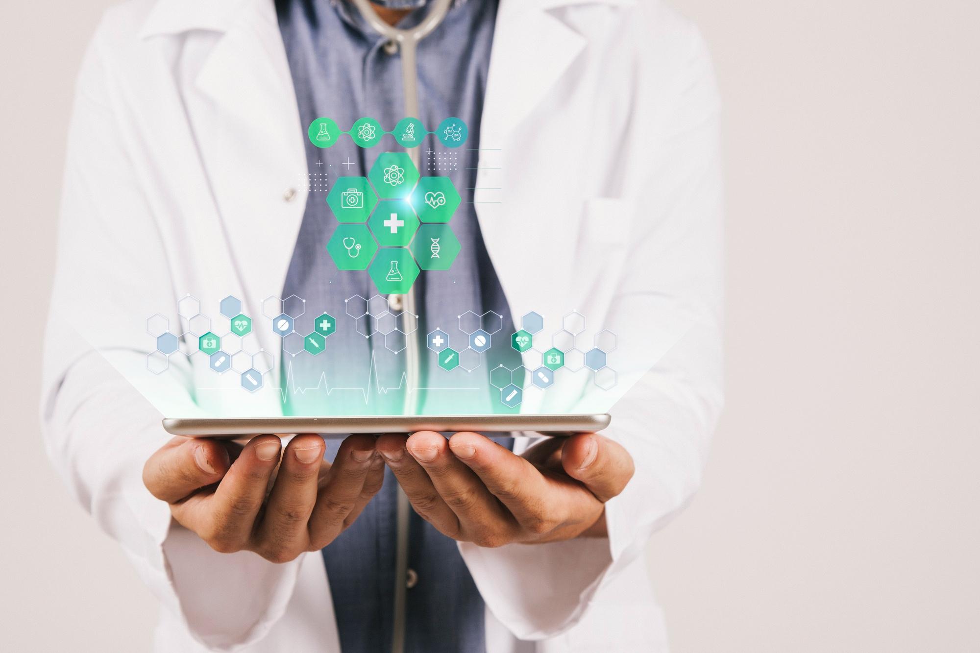 QuickIntell Leadership Team working on healthcare AI solutions