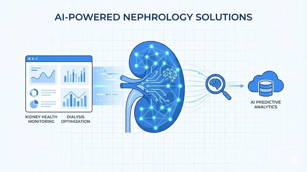 AI-powered healthcare solutions for nephrology practice operations and RCM optimization